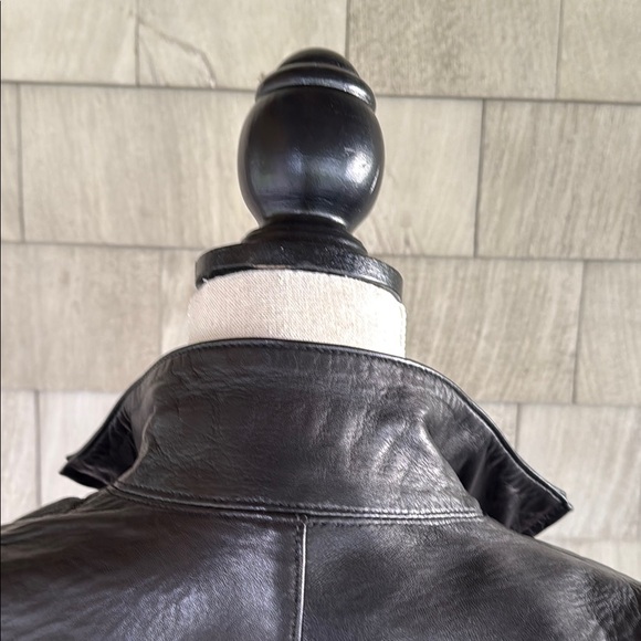 Banana Republic Black Leather Jacket - Picture 8 of 8